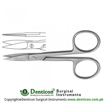 Nail Scissor Straight Stainless Steel, 9.5 cm - 3 3/4"